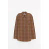OUR LEGACY DAKOTA FLANNEL CHECK DAISY SHIRT